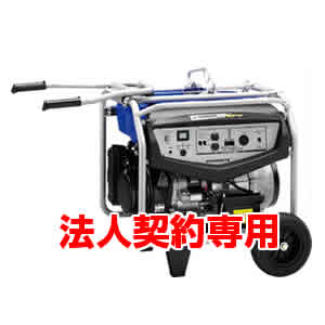 〈50Hz〉〈ガソリン〉三相200V発電機EF6000TE；
